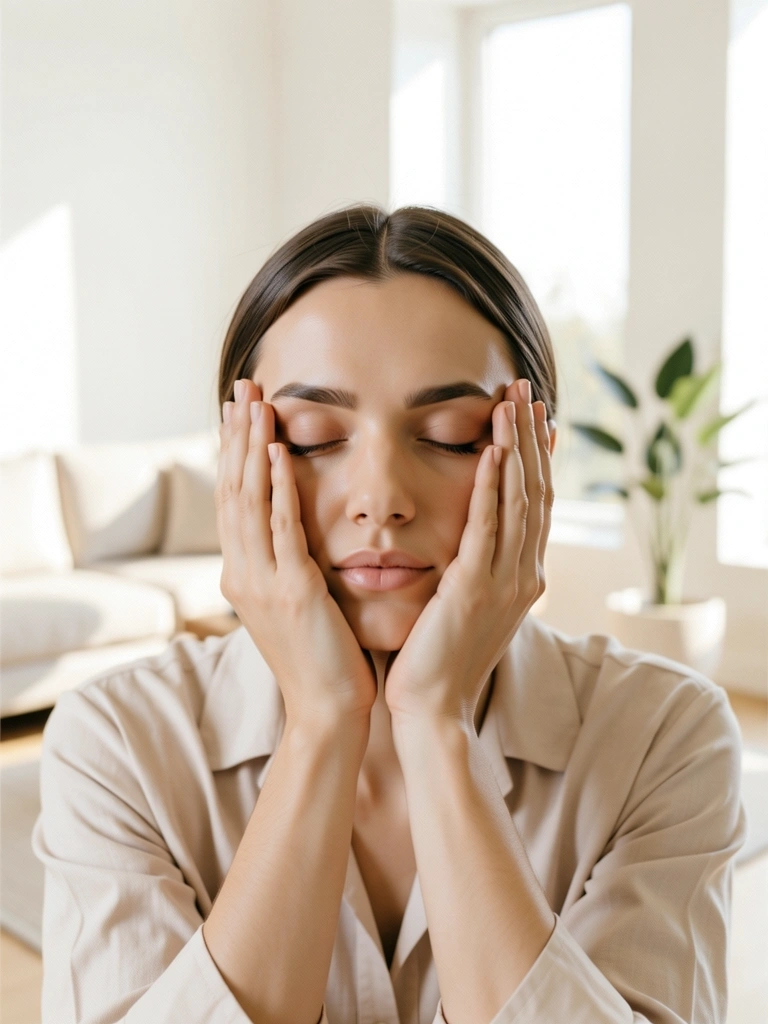 Relaxation oculaire par le palming